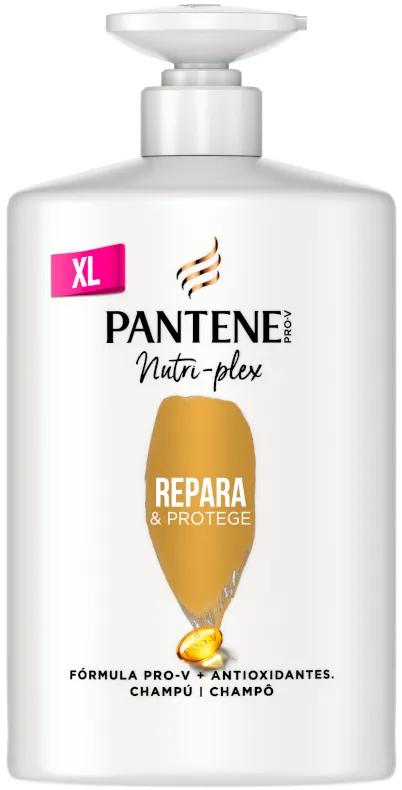 Pantene Pro-V Nutri-Plex Shampooing Répare et Protège les Cheveux Secs et Abîmés 1000 ml