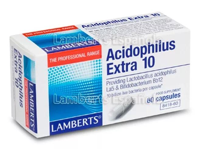 Lamberts Acidophilus Extra 10 60 Comprimidos