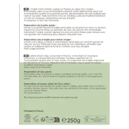 Cattier Argile Verte Ultra Ventilée 250g