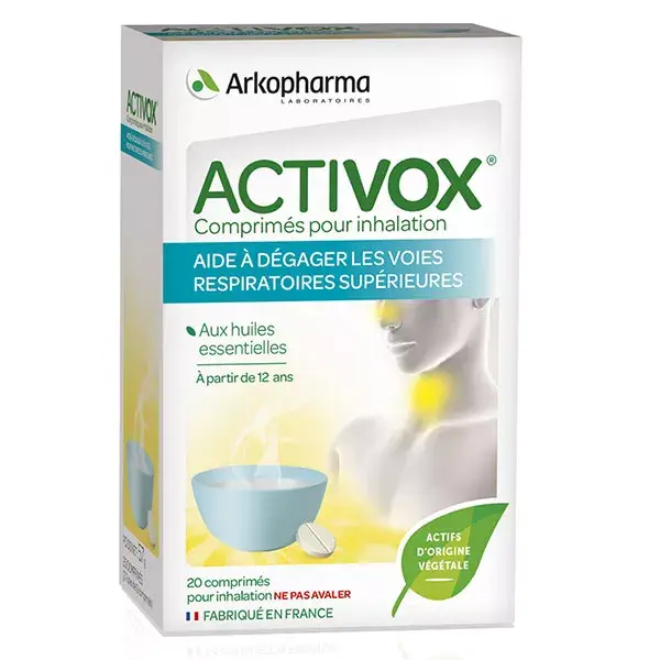 Activox 20 tabletas para la inhalacin