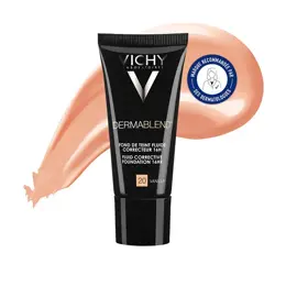 Vichy Dermablend Fond de Teint Fluide Correcteur 16h N°20 Vanilla 30ml