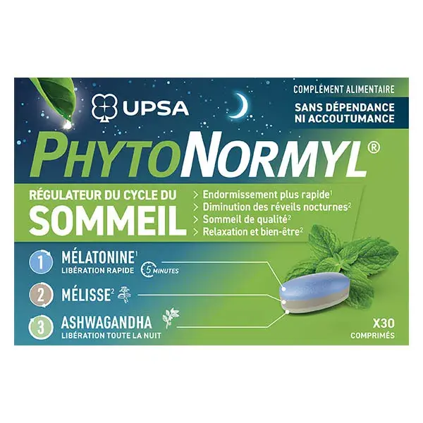UPSA Phytonormyl Sommeil, 30 comprimés