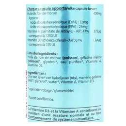 Vit'all+ Huile de Foie de Morue 100 capsules