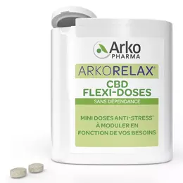 Arkopharma Arkorelax CBD Anti-Stress Flexi-Doses 60 comprimés