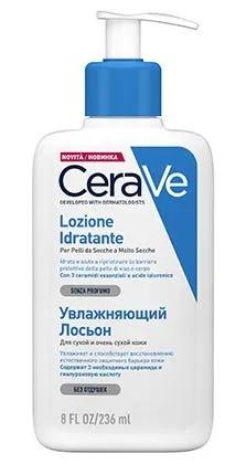 CeraVe Lozione Idratante Corpo Per Pelle da Secca a Molto Secca 236 ml