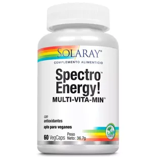 Solaray Spectro Energy Multivitamin 60 Gemüsekapseln