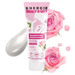 Energie Fruit Cheveux Secs et Rebelles Shampoing Monoï Rose & Huile d'Argan Bio 250ml