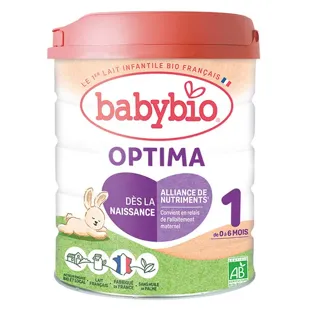 Babybio Optima Latte 1er âge 0-6 mesi 800g