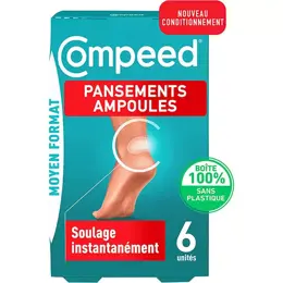 Compeed® - Pansements Ampoules Moyen Format x6