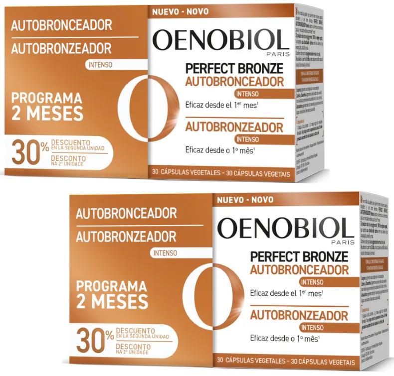 Oenobiol Perfect Bronze Intense Self-Tanner 4x30 Vegetable Capsules