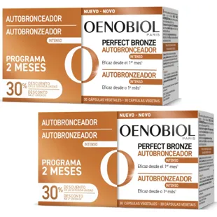 Oenobiol Perfect Bronze Intense Self-Tanner 4x30 Vegetable Capsules