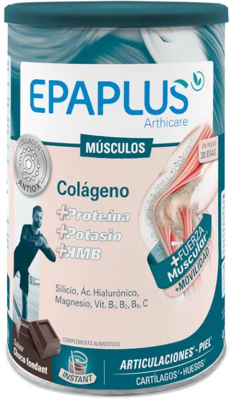 Poudre fondante au chocolat Epaplus Arthicare Collagen Muscles 504 g
