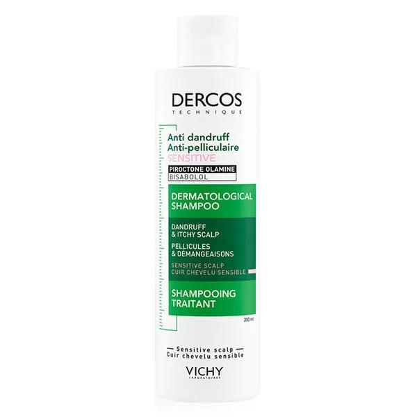 Vichy Dercos Sensitive Anti-Dandruff Treatment Shampoo 200ml