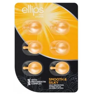 Ellips Hair Vitamin Soft and Silky Hair Pro-Keratin Yellow 6 units