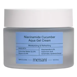 Meisani Niacinamide Concombre Aqua Gel Crème 50 ml