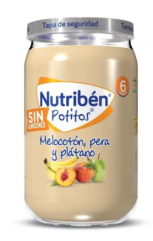 Nutribén Potito Perzik, Peer en Banaan + 6m 235 gr