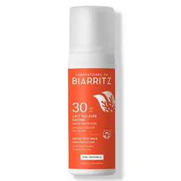 Laboratoires de Biarritz Soins Solaires Lait Solaire Satiné Spf30 100ml