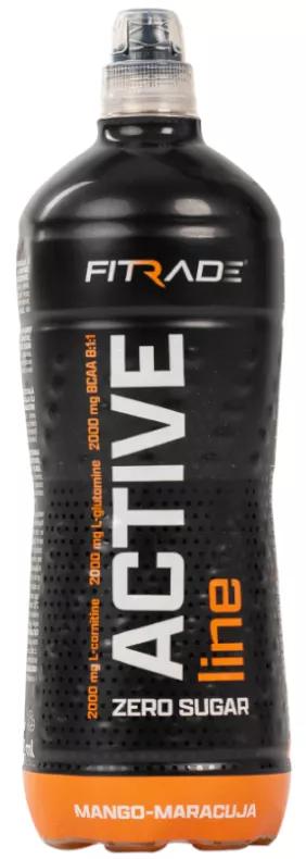 FITRADE ACTIVE Line Funktionsgetränk ohne Gas oder Zucker Mango- und Passionsfruchtgeschmack 1 L