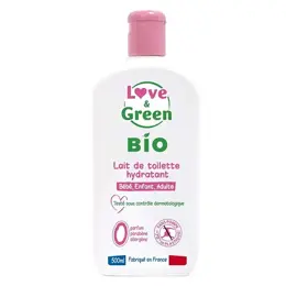 Love & Green Lait de Toilette Bio 500ml