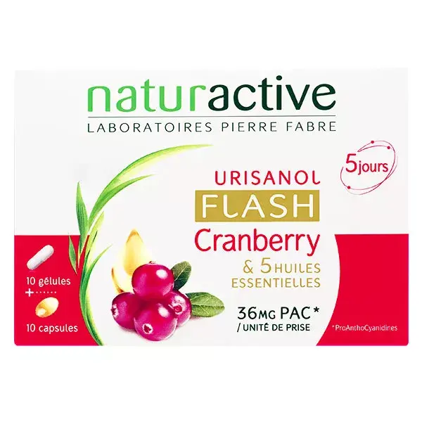 Urisanol Flash Cranberry e HE 10 capsule e 10 capsule