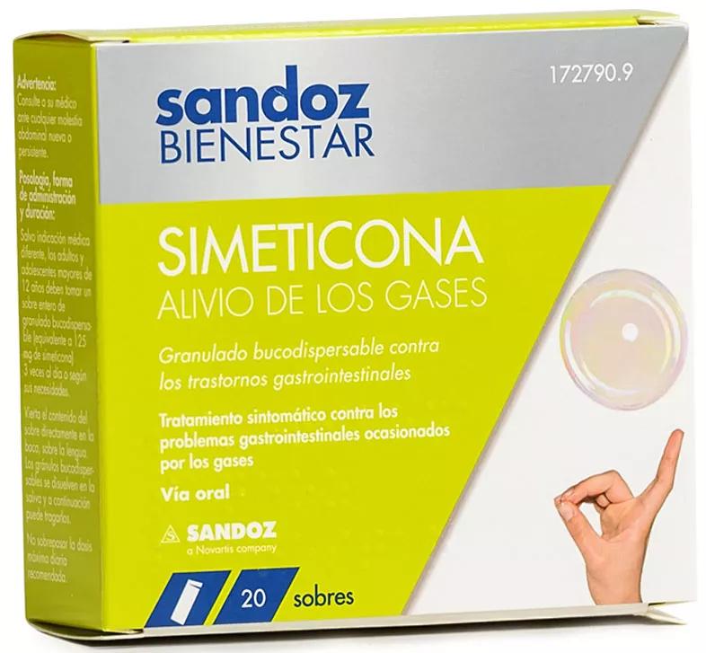 Sandoz Bem-estar Simeticoma Alivio gases 20 Saquetas