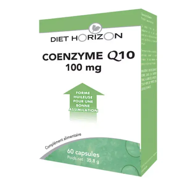 Diet Horizon Coenzyme Q10 100mg 60 cápsulas