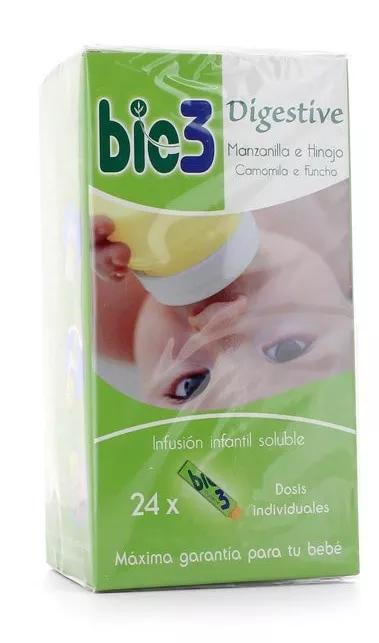 Bie3 Infusion Soluble Digestive pour Enfants 20 Enveloppes