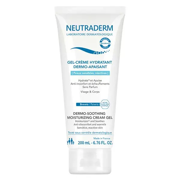 Neutraderm Gel-Crème Hydratant Dermo-Apaisant 200ml