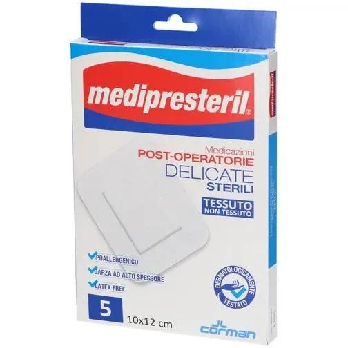 Medipresteril Medicazione Post Operatoria Delicata in TNT 10x12 cm 5 Pezzi