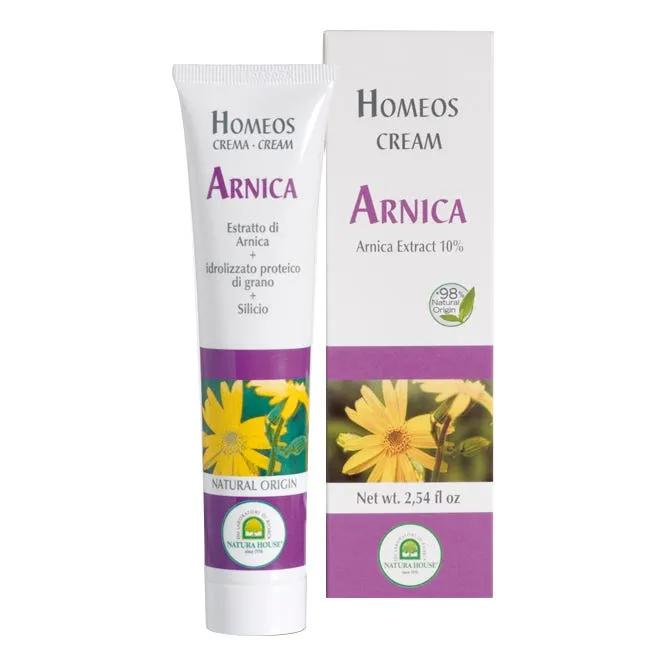 Homeos Cream Arnica 10% Pomata 75 ml