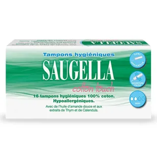 Saugella Cotton Touch 16 Assorbenti Interni - Flusso Leggero