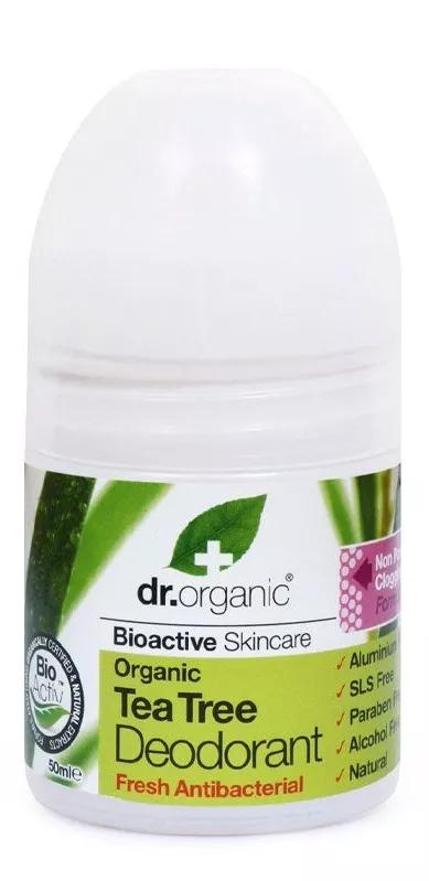 Dr. Organic desodorizante de Arvore de chá Orgánico 50ml