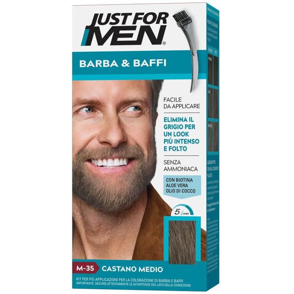 Just For Men Barba & Baffi M35 Castano Medio