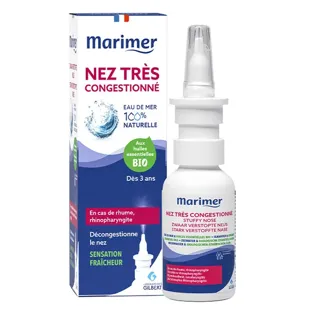 Marimer Spray Decongestionante agli Oli Essenziali Bio 30ml