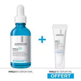 La Roche Posay Hyalu B5 Coffret Sérum Anti-Rides Réparateur 50ml + Sérum Yeux Hyalu B5 5ml Offert