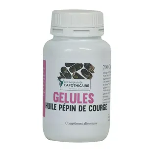 Le Comptoir de l'Apothicaire Olio Semi di Zucca 200 Capsule