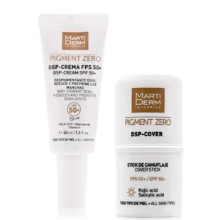 MartiDerm Pigment Zero Depigmenting Cream 40 ml + Camouflage Stick SPF50+ 4 ml