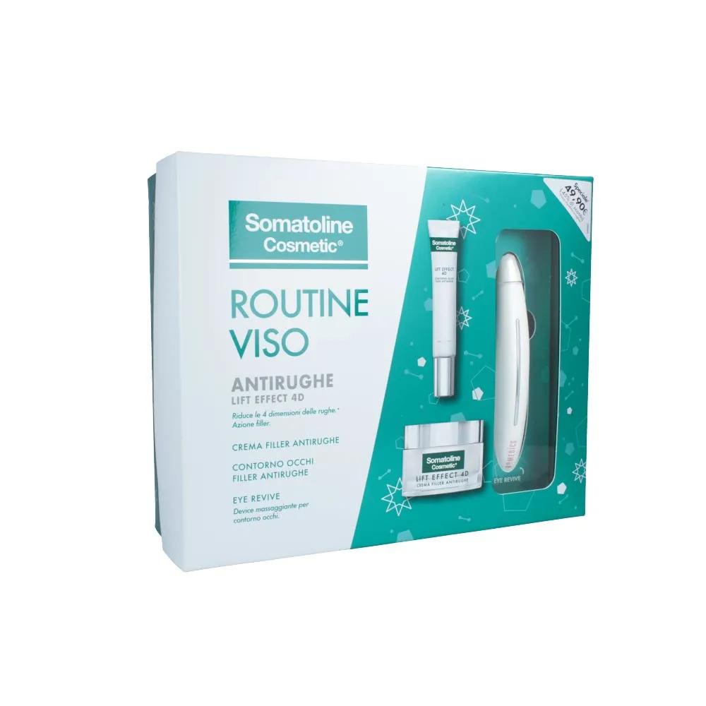 Somatoline Cosmetic Lift Effect 4D Cofanetto Crema Giorno E Contorno Occhi Filler