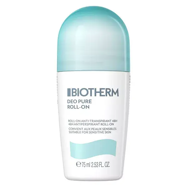 Biotherm Déo Pure Anti-Transpirant au Complexe Minéral Roll-On 75ml