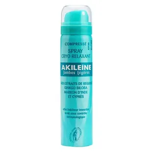 Akileine Spray Cryo Rilassante Gambe Leggere