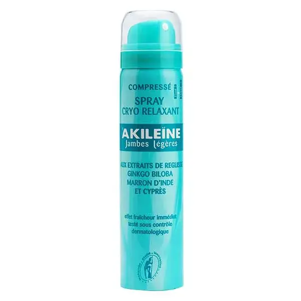 Akileine Relaxing Cryo Spray for Light Legs