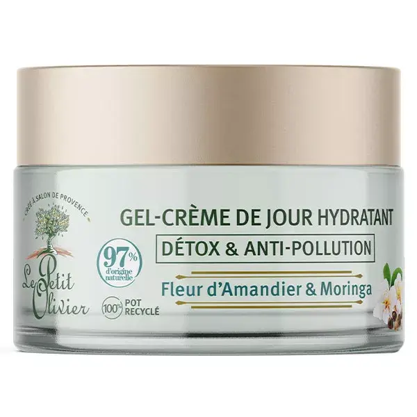 Le Petit Olivier Détox & Anti-Pollution Gel-Crème de Jour Hydratant 50ml