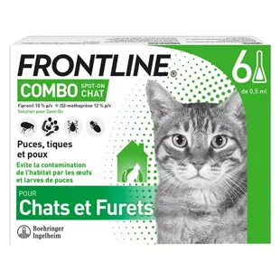 Frontline Combo Spot-On Gatti e Furetti - 6 Pipette