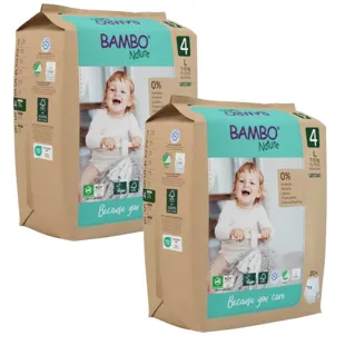 Bambo Nature Pants T4 (7-14 Kg) 2x20 units
