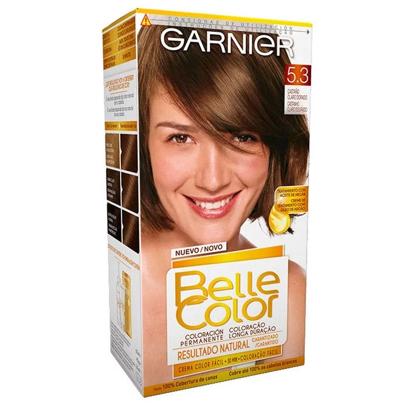 Garnier Belle Color Tinte Tono 5.3 Castaño Claro Dorado
