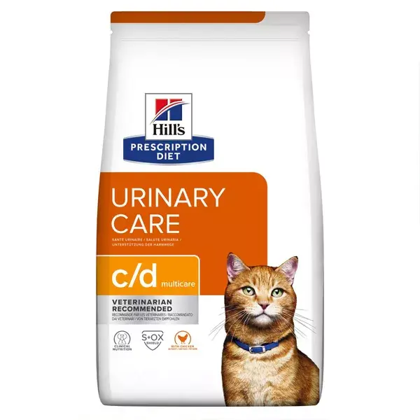 Hill's Prescription Diet Feline C/D Multicare Urinary Care Croquette Poulet 1,5kg