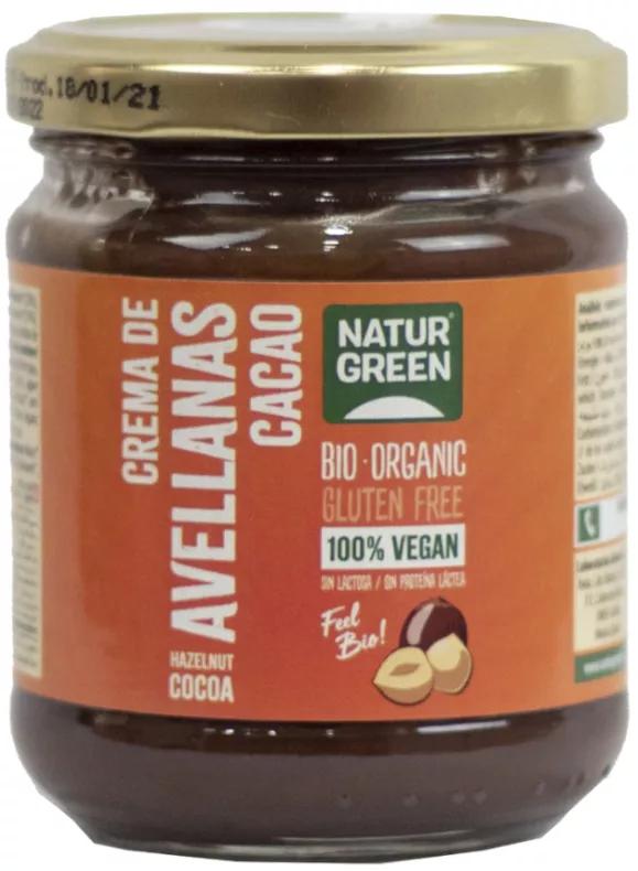 Naturgreen Creme Avelãs Cacau Bio 200gr