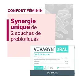 Densmore VIVAGYN ORALE - Pro biotique - Restaure l'équilibre Vaginal -1 mois