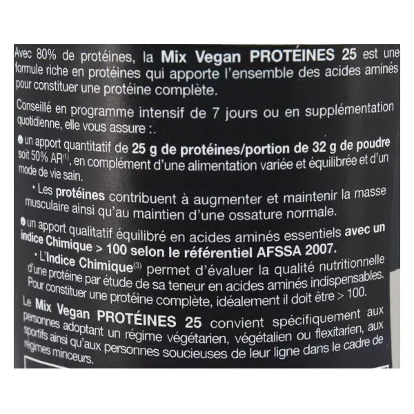 La Mandorle Protéines+ Mix Vegan en Poudre Protéines 25 Bio 230g