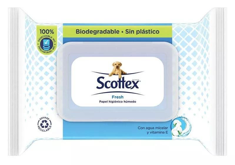 Scottex Papel Higiénico Humido Fresh 74 uds